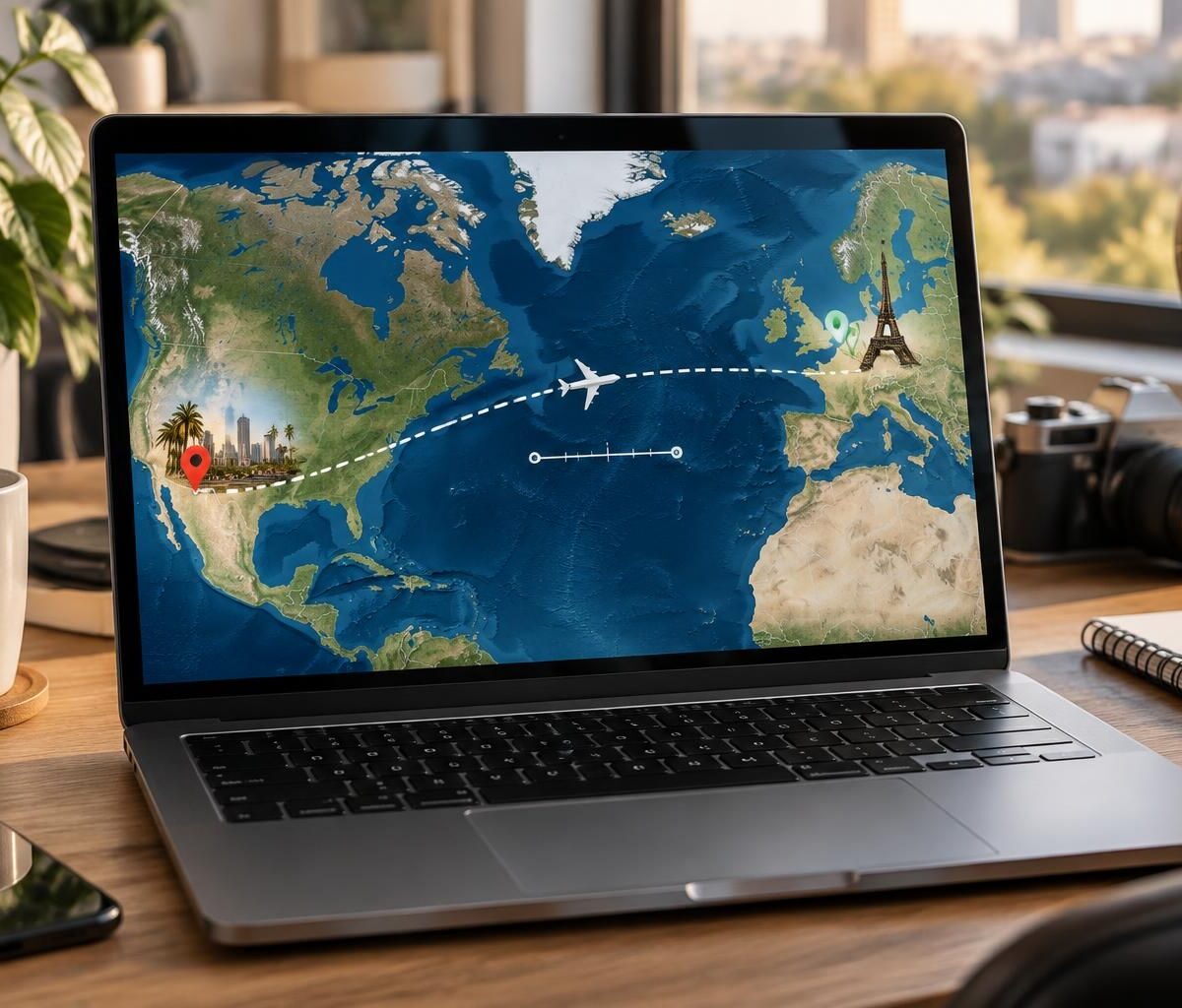 estimez facilement la distance entre paris et los angeles avec l’outil google maps et découvrez l’itinéraire ainsi que la durée du trajet.